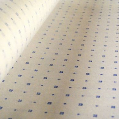 Spot and Cross Pattern Paper - Blue print