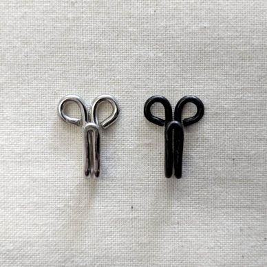 26F Brass Hooks in Nickel Plated and Black - William Gee Online