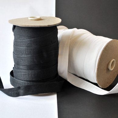Cotton Tape in Black and White - William Gee