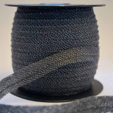 Vilene Bias Tape - Charcoal