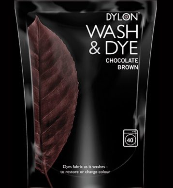 Dylon Wash and Dye - Chocolate Brown - William Gee