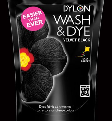 Dylon Wash and Dye - Velvet Black - William Gee