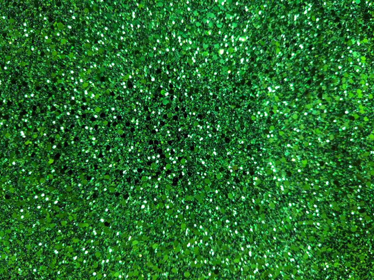 Glitter Fabric in Green GLJ28 - William Gee