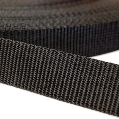 Polypropylene Webbing - Black