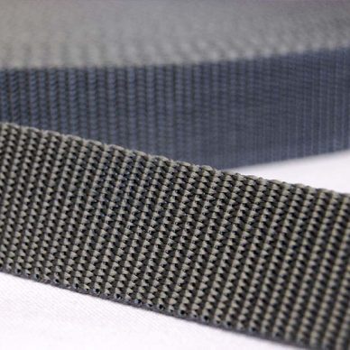 Polypropylene Webbing - Grey