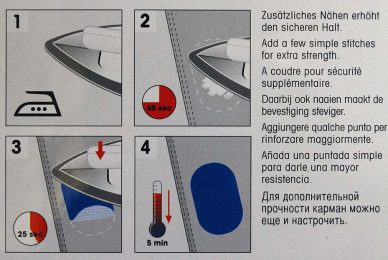 Prym Iron On Patches Instructions