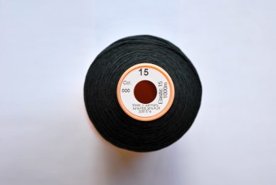 Shirring Elastic Label - Black