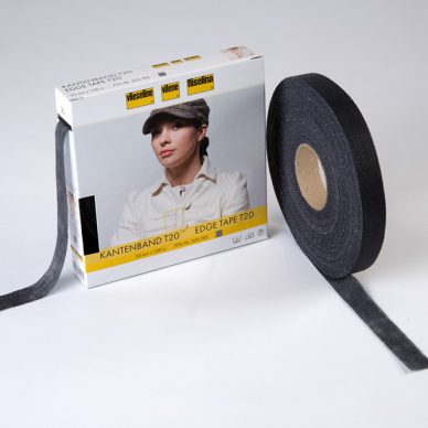 Vilene Edge Tape - Charcoal - 100m