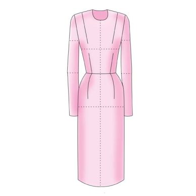 Women's Dress Block - Figure 1