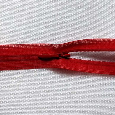 YKK CHC26 Invisible Zips Red - William Gee UK