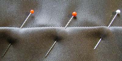 Coloured Headed Pins