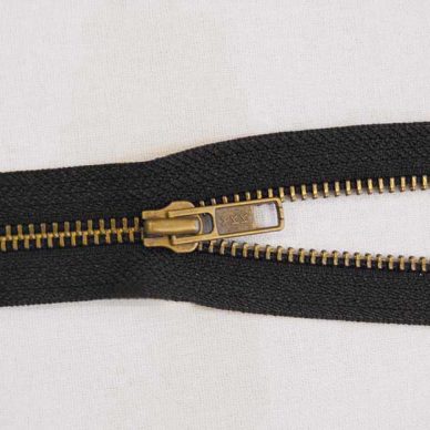 YKK-RGKBOR56-No.-5-Open-Ended-Antique-Zip-Brass