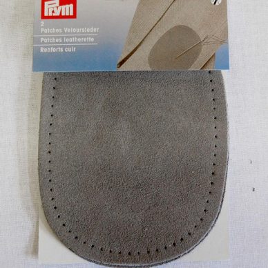 Prym Leatherette Patches - Grey