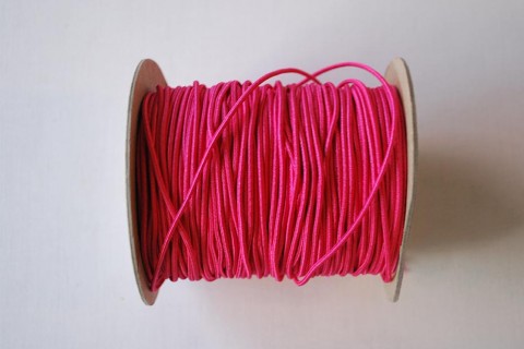 Round Elastic - 2mm - Pink