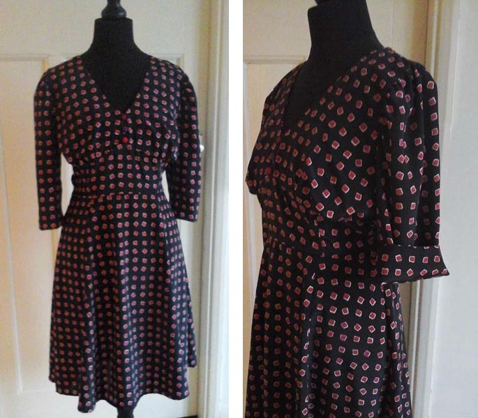 Project Space: How to make a 1940s Tea Dress