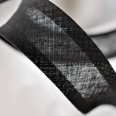 Bias binding in Black sold online at William Gee UK