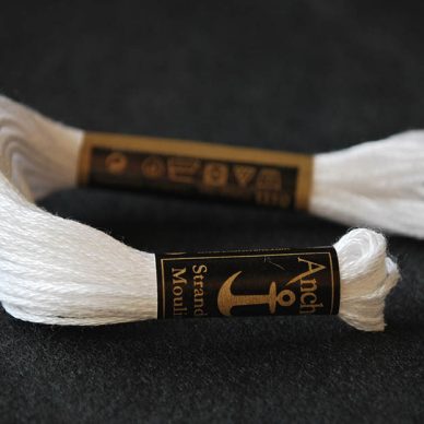 White Embroidery Thread