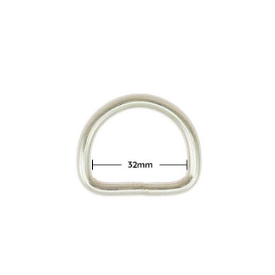 D-Ring 32mm Buckle - William Gee UK