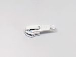 YKK Nylon Number 5 Zip Slider in White - William Gee UK