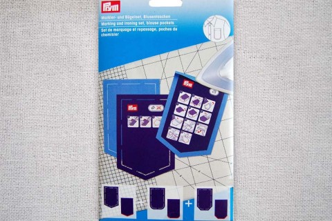 Prym Marking and Ironing Set - Blouse Pockets - 611935