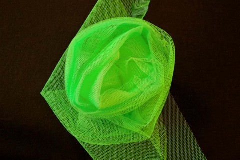 Nylon Dress Net - Fluorescent Green