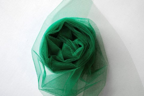 Nylon Dress Net - Forest Green