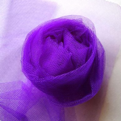 Nylon Dress Net - Violet