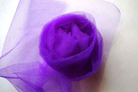 Nylon Dress Net - Violet