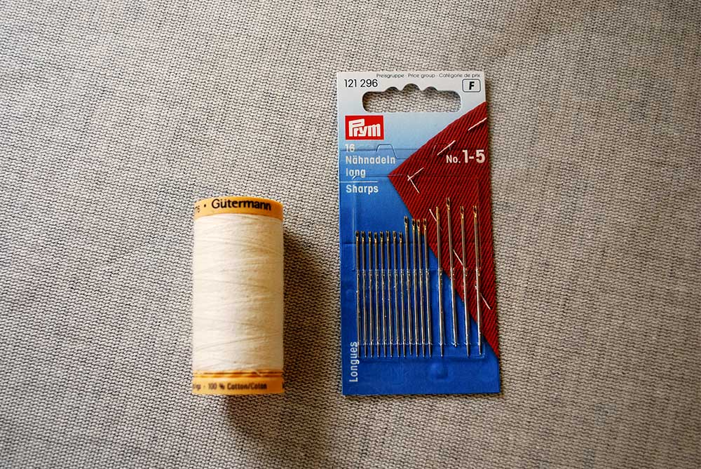 Basting Thread and Prym Sewing Needles - William Gee