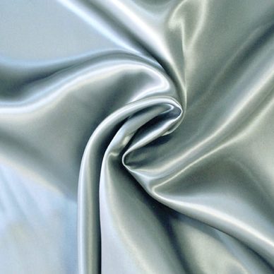 Viscose Satin Silver Grey - William Gee UK