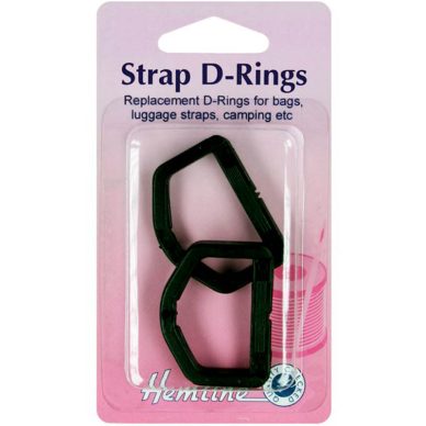 Hemline Strap D-Ring Buckle Clips 25mm and 32mm - William Gee copy