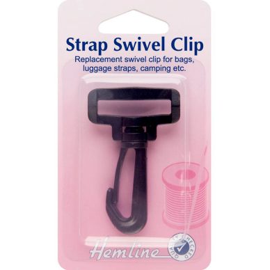 Hemline Strap Swivel Clip 25mm and 32mm - William Gee