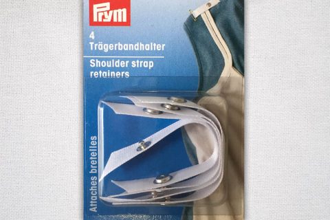Prym Shoulder Strap Retainer - White - 401169 - William Gee