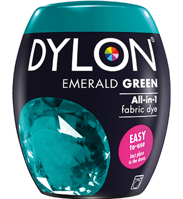 Dylon Fabric Dye Machine Pods - Emerald Green - William Gee