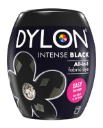 Dylon Fabric Dye Machine Pods - Intense Black - William Gee