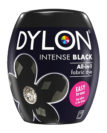 Dylon Fabric Dye Machine Pods - Intense Black - William Gee