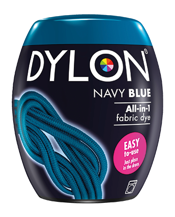 Dylon Fabric Dye Machine Pods - Navy Blue - William Gee