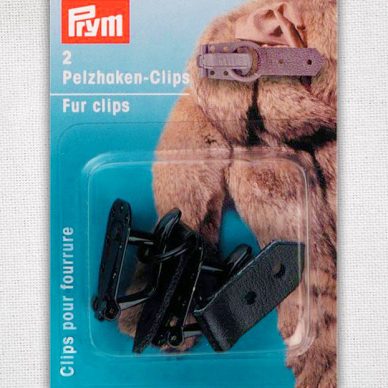 Prym Fur Clips - Black 416502 - William Gee