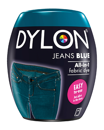 Dylon Fabric Dye Machine Pods - Jeans Blue - William Gee