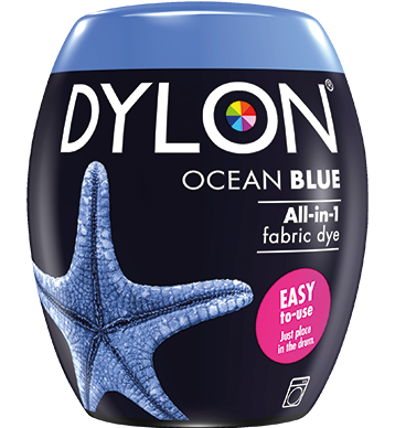Dylon Fabric Dye Machine Pods - Ocean Blue - William Gee