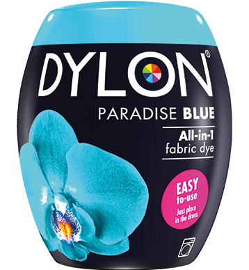 Dylon Fabric Dye Machine Pods - Paradise Blue - William Gee