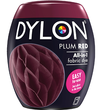 Dylon Fabric Dye Machine Pods - Plum Red - William Gee