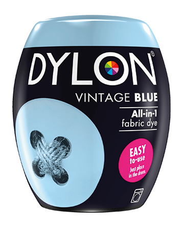 Dylon Fabric Dye Machine Pods - Vintage Blue - William Gee