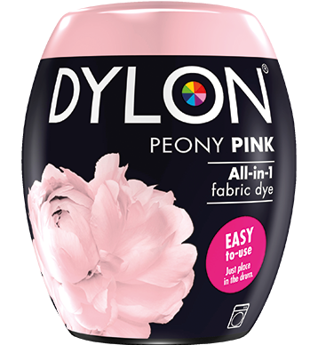 Dylon Fabric Dye Machine Pods - Peony Pink - William Gee