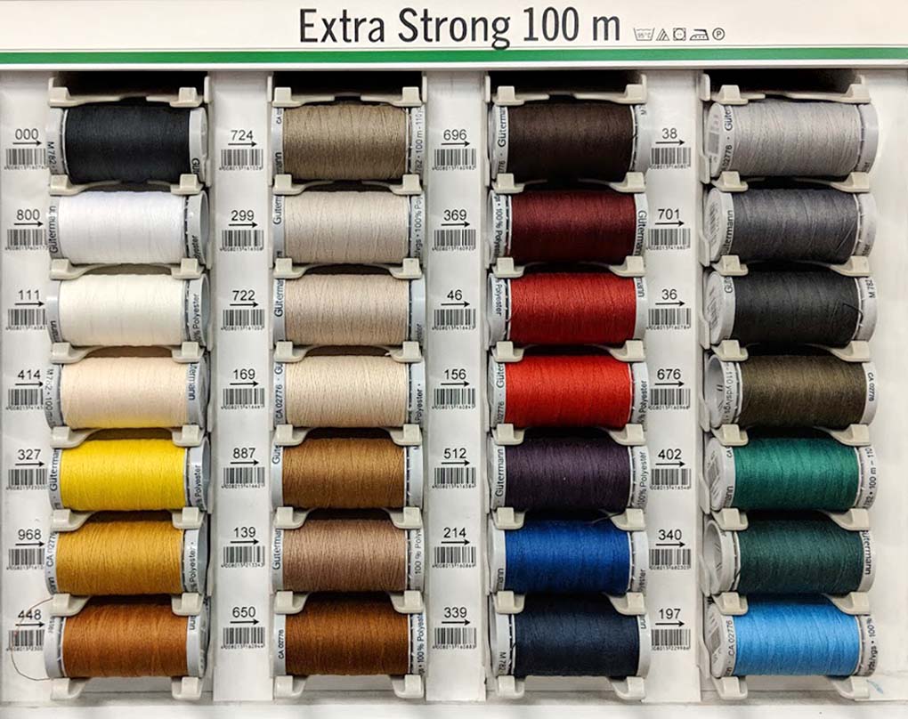 Si Extra Strong Sewing Thread 100 yd x 36 spools Col Mustard No 374 