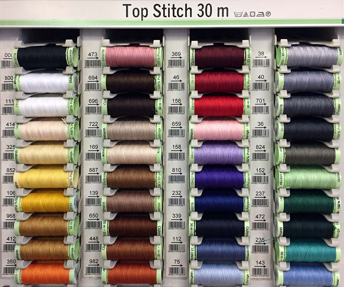 Top Stitch, Gutermann Sewing Threads - Fast Delivery