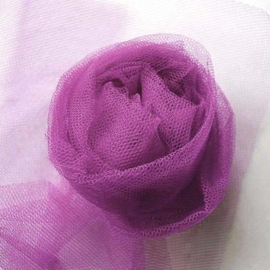 Nylon Dress Net in Victoria Rose - William Gee