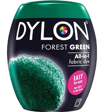 Dylon Fabric Dye Machine Pods - Forest Green - William Gee