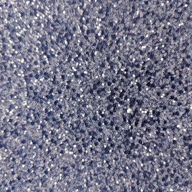 Glitter Fabric in Clear Dark Blue GLJ59 close up - William Gee