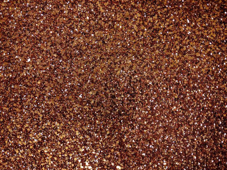 Glitter Fabric in Copper GLJ32 - William Gee